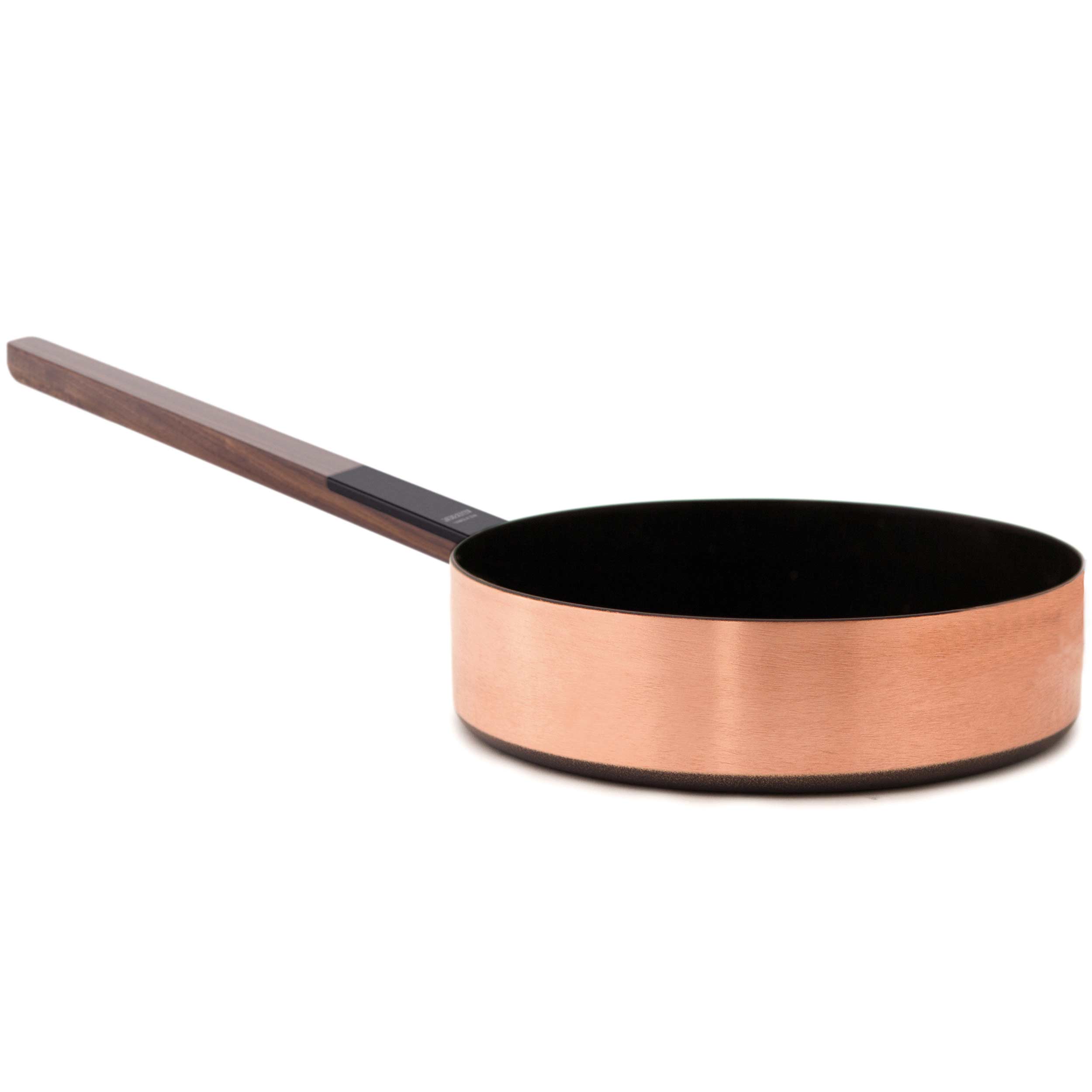 Kupfermanufaktur Chrom-Noir Sautoir mit Stielgriff 24 cm