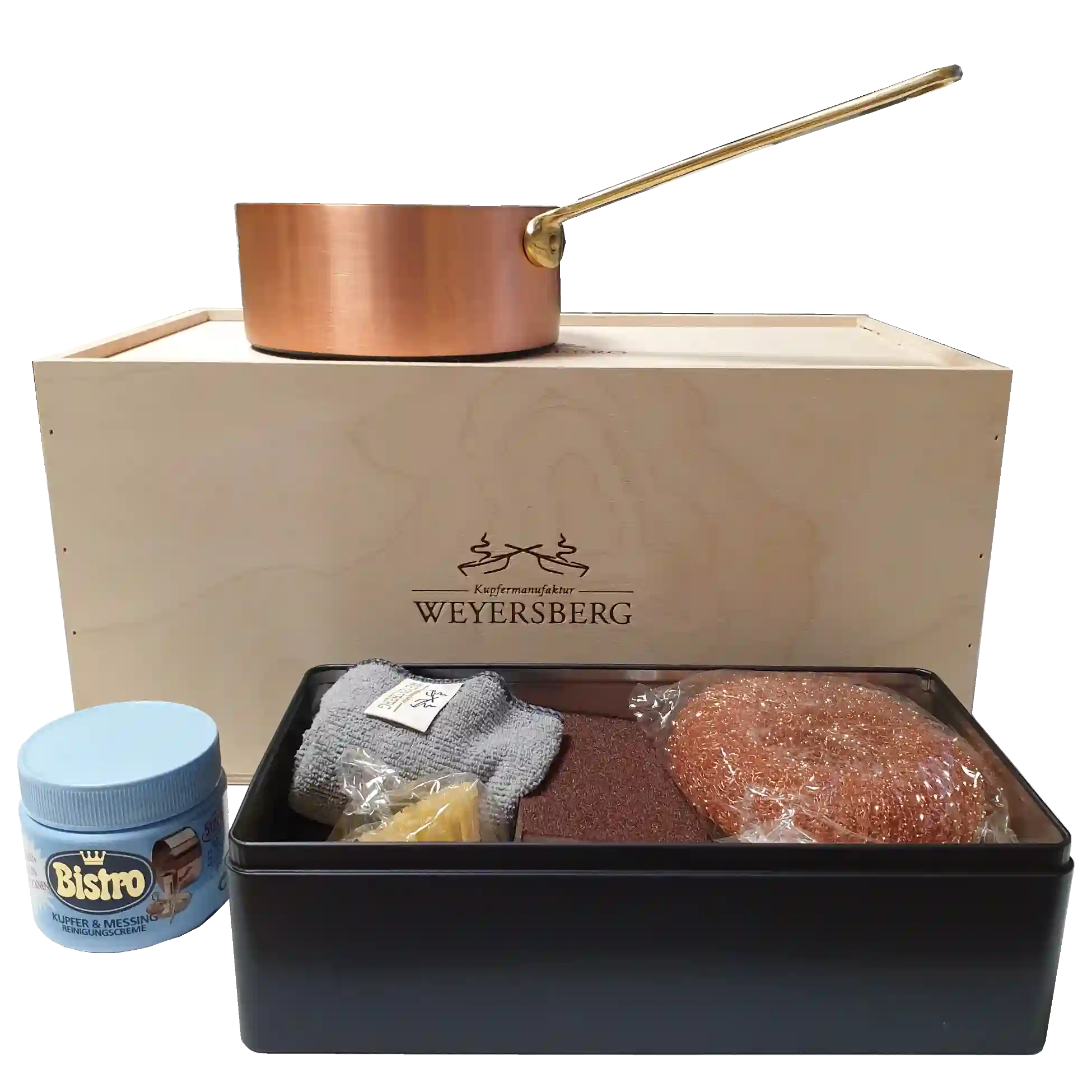 Kupfermanufaktur Weyersberg Stielkasserolle Set limitierte Edition Kupfermanufaktur Weyersberg Stielkasserolle Set limitierte Edition