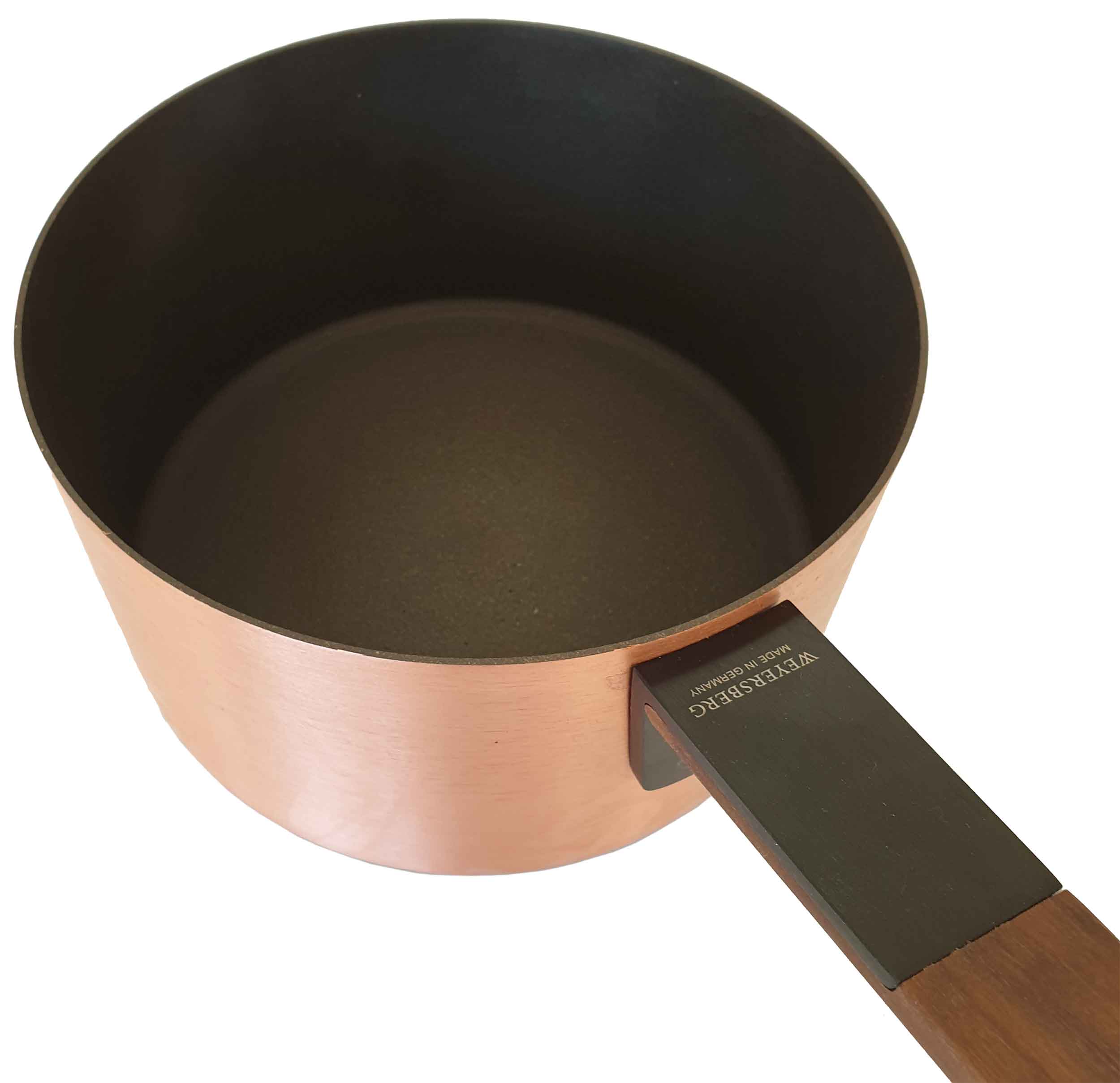 Kupfermanufaktur Chrom-Noir Stielkasserolle 20 cm Kupfermanufaktur Chrom-Noir Stielkasserolle 20 cm