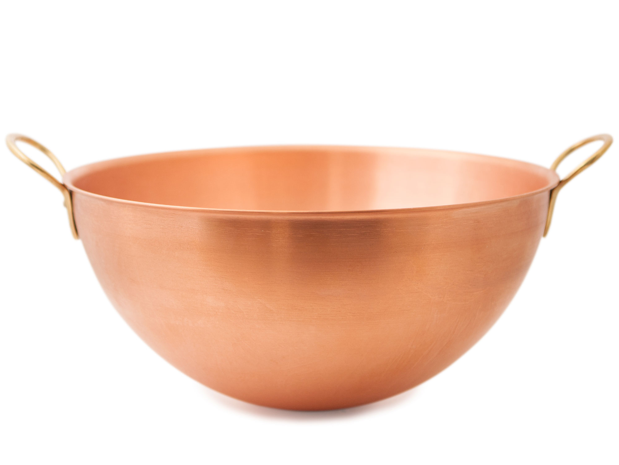 Kupfermanufaktur Rührschüssel mit Griffen 25 cm