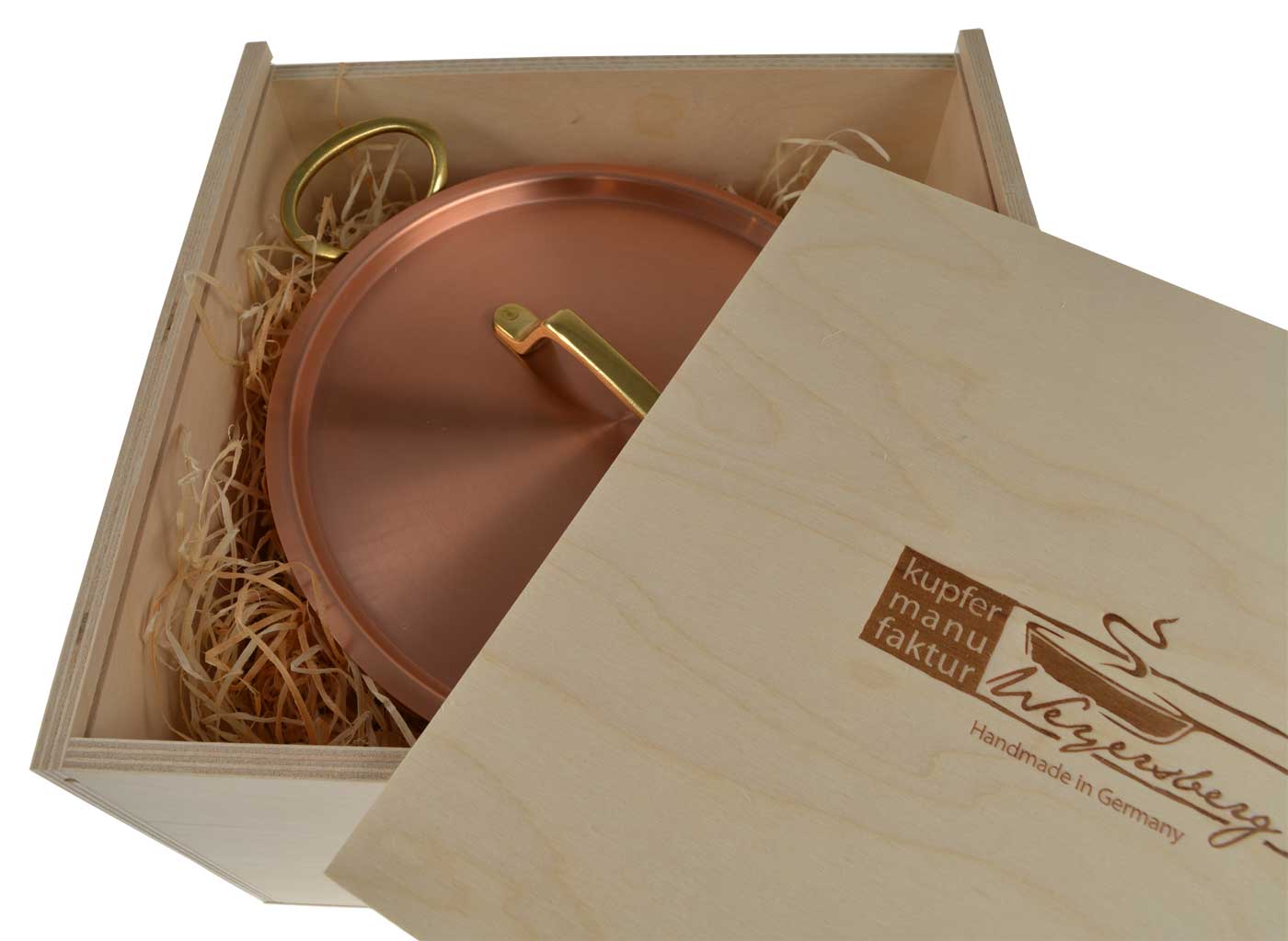Kupfermanufaktur Fleischtopf Keramik Induktion 28 cm