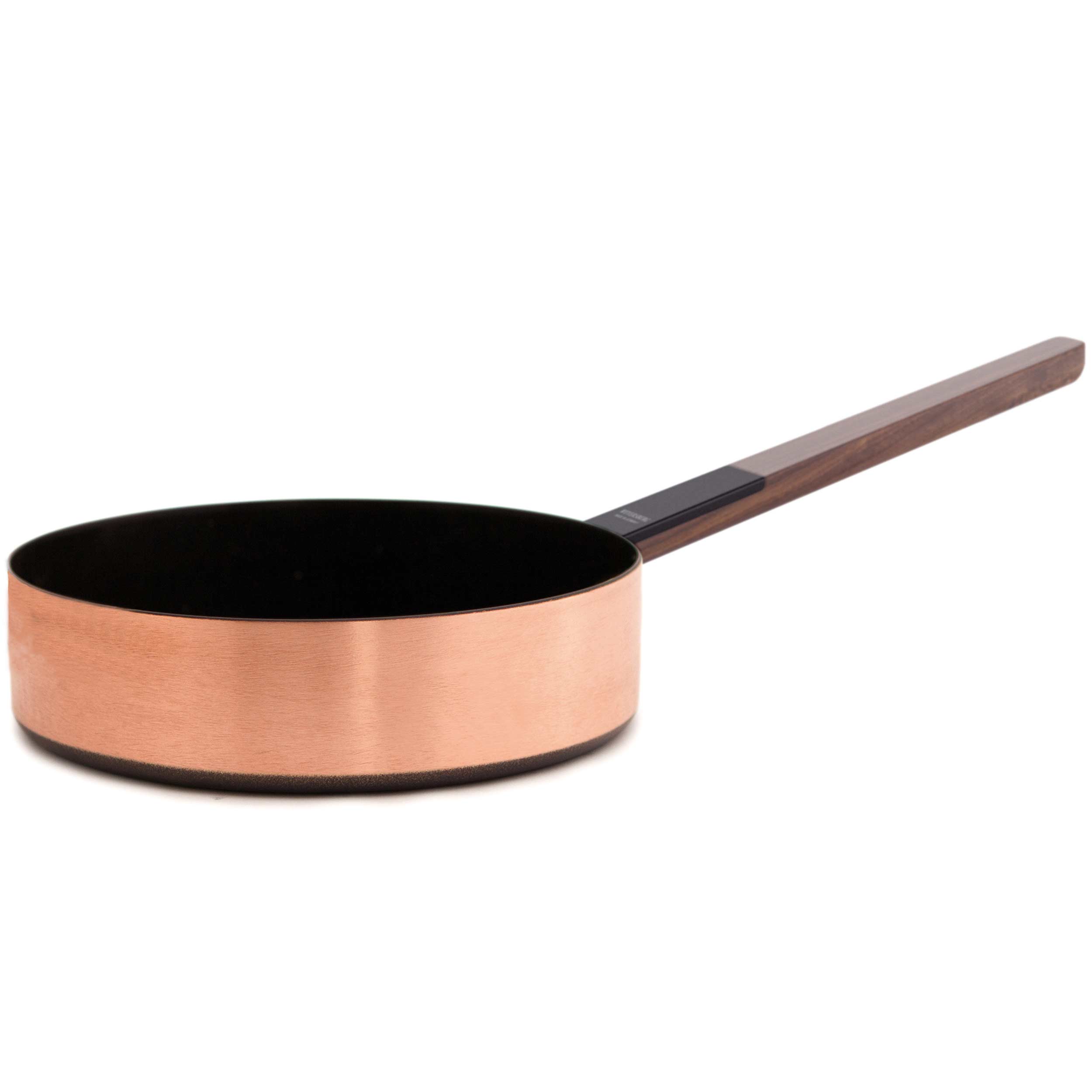 Kupfermanufaktur Chrom-Noir Sautoir mit Stielgriff 24 cm