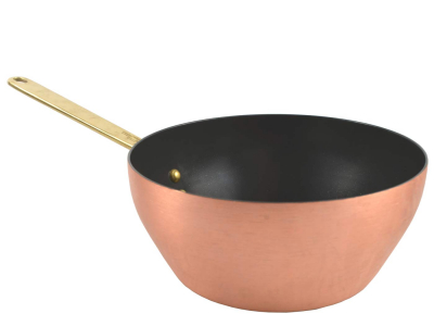 Kupfermanufaktur Schwenkpfanne Keramik Induktion 18 cm